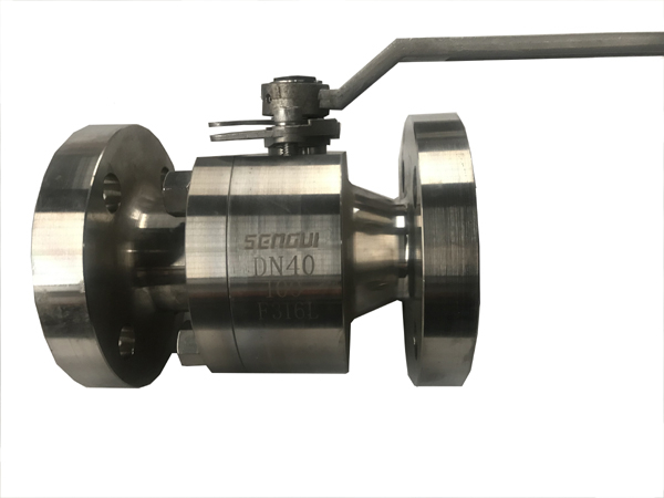 Forged stainless steel ball valve
