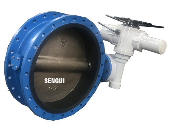 Electric Flange Lining Butterfly Valve for Desulfurization